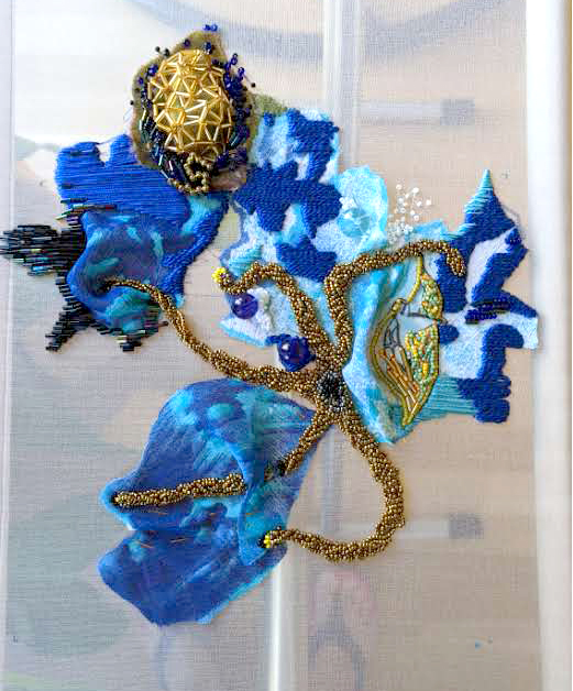 Under the Water Embroidery - Final Piece